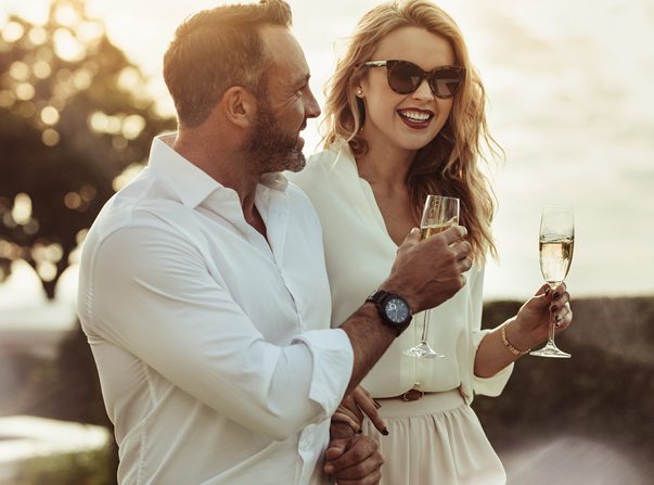 Couple Having Luxury Lifestyle — Cove Magazine In Sanctuary Cove, QLD